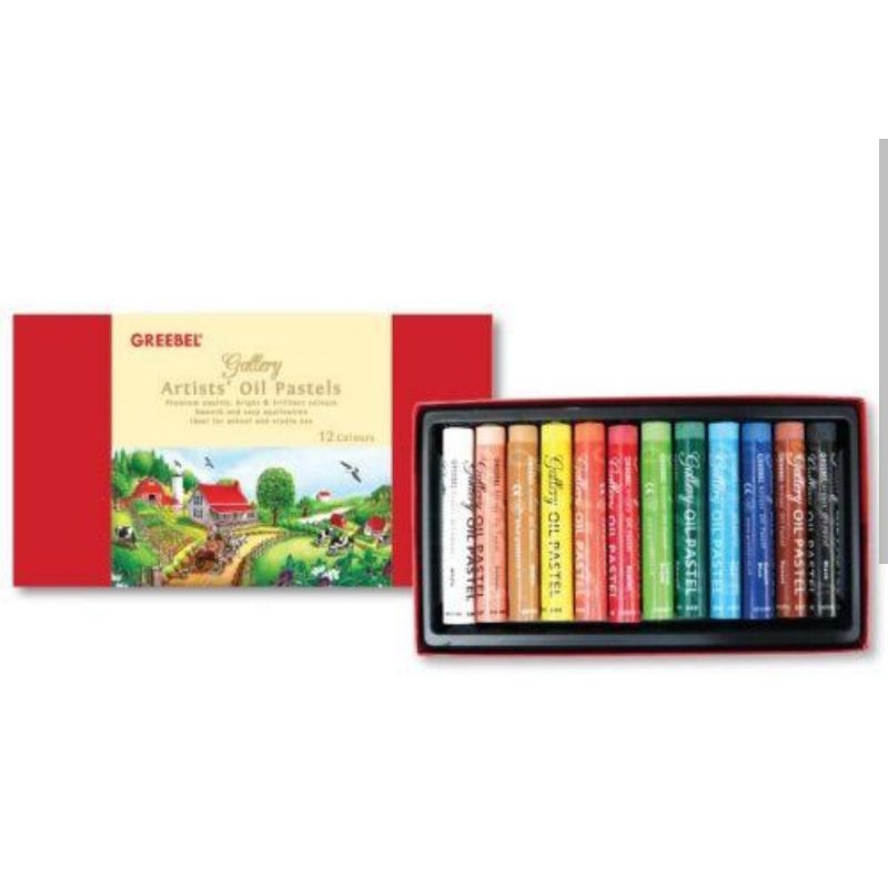

Crayon Greebel Artist 12 warna / oil pastel greebel