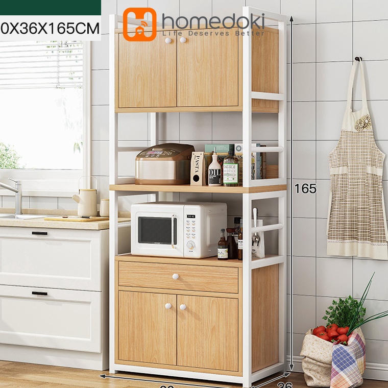 55REKOMENDASI Rak Dapur MicrowaveRak Dapur MinimalisRak Dapur Serbaguna Rak Oven Microwave Dengan Ka