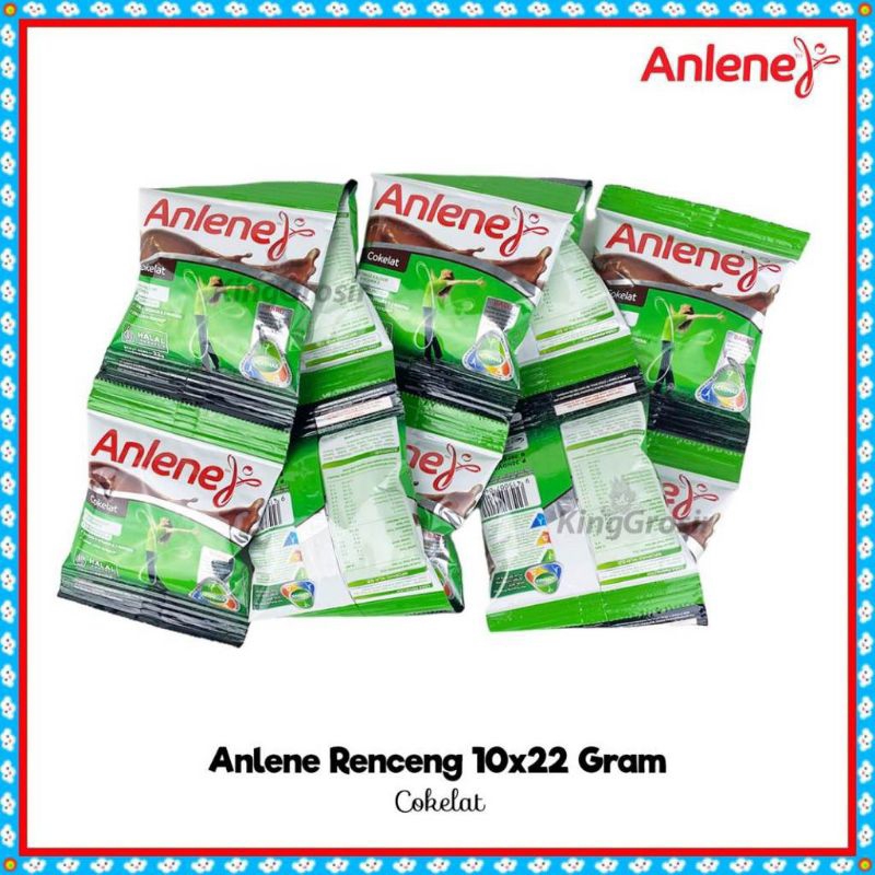 

SUSU BUBUK ANLENE RASA COKLAT | VANILLA 1 RENCENG ISI 10 PCS X 25GR