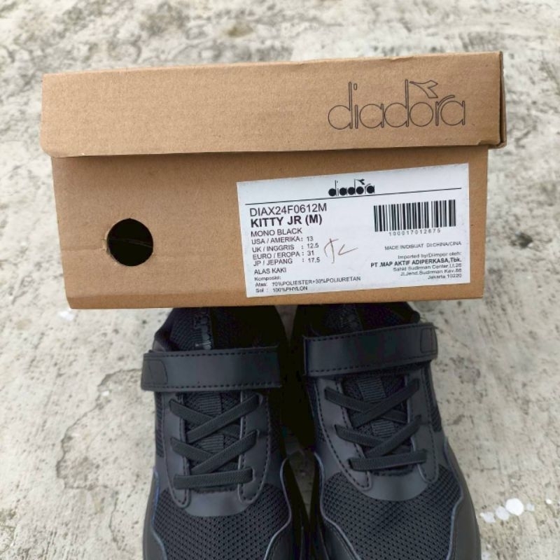 Diadora Kitty Jr Mono black