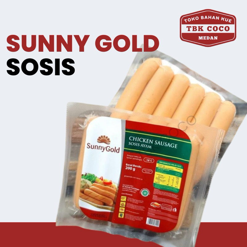 

SUNNY GOLD - SOSIS AYAM - CHICKEN SAUSAGE