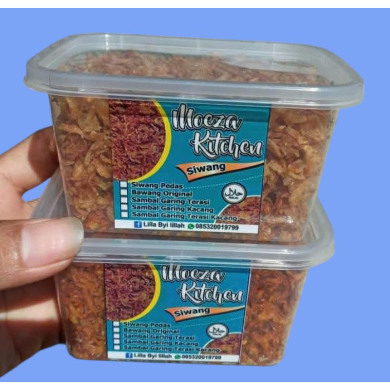 

Siwang moeza / terasi bawang mantul kemasan 100gr khas cirebon