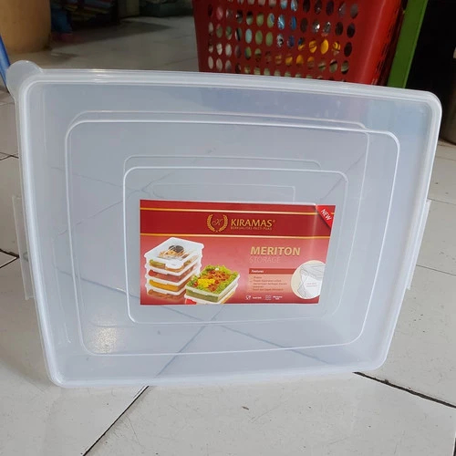 Kiramas Meriton Storage L Kotak / Box / Tempat Donat / Makanan 2878