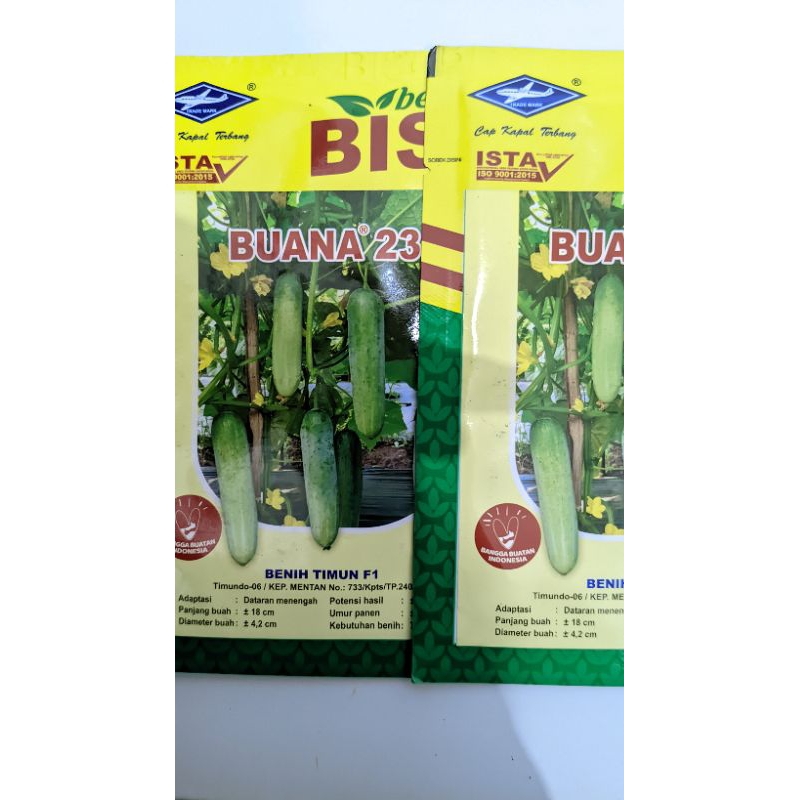 Benih Timun F1 Buana 23 (3 gr)