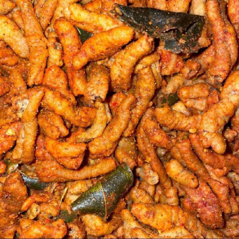 

KERIPIK USUS PEDAS/ USUS CRISPY PEDAS/ 500 GRAM