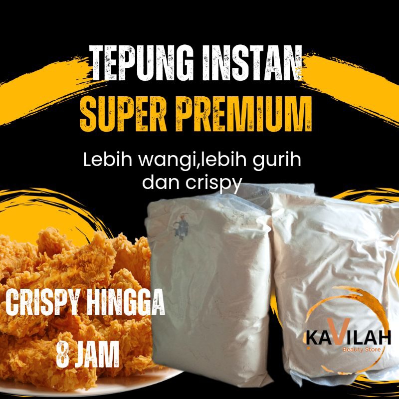 

tepung bumbu pedas kfc,tepung pedas fried chicken,tepung pedas siap pakai ,tepung bumbu pedas instan kfc tepung breaded crispy premium