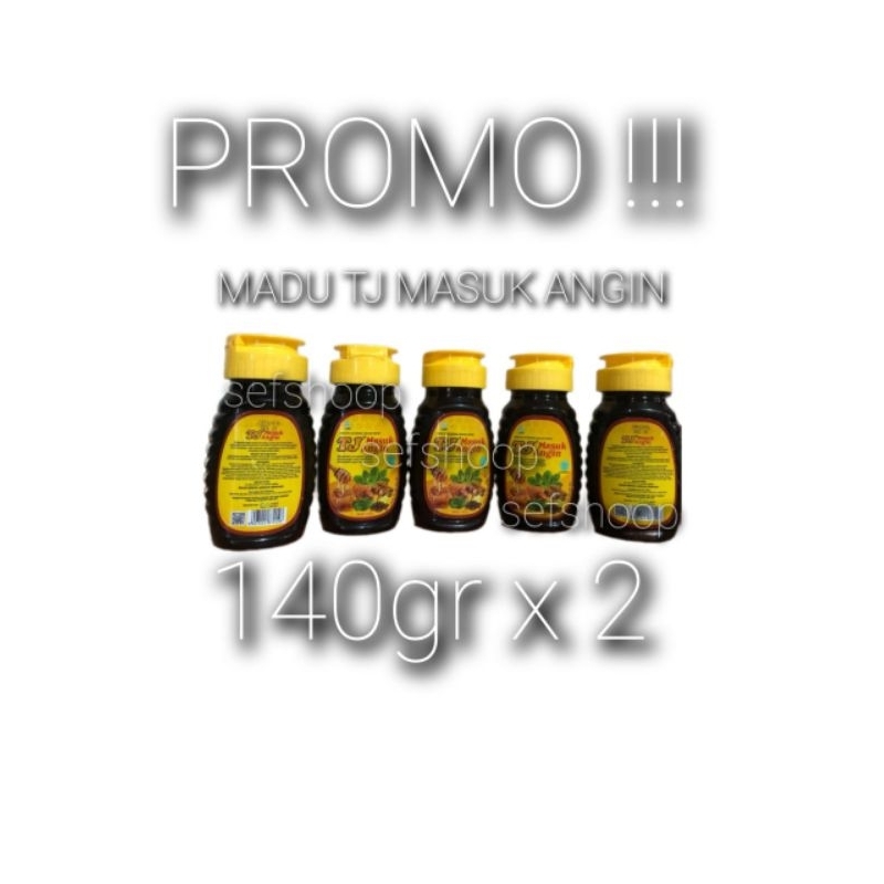 

Madu TJ masuk angin 140gr x 2pcs