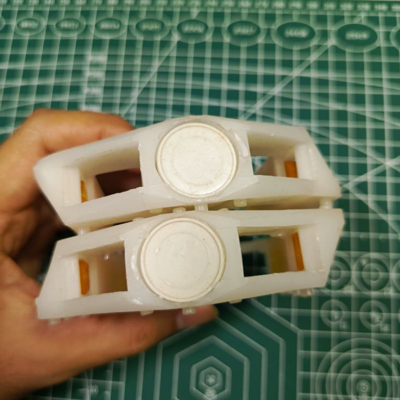 Pedal Gowes Sepeda PVC Atlantis As Besar MTB Lipat Fixie Gunung Putih