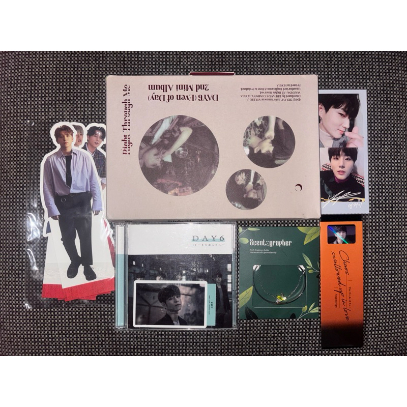 Day6 Bracelet Scentographer & Album Japan Wonpil Sungjun YoungK Dowoon