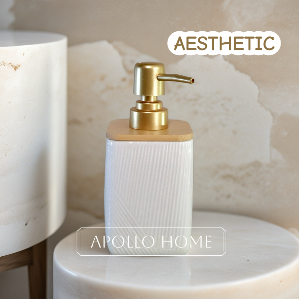 AESTHETIC - Ceramic Soap Dispenser / Dispenser Sabun Keramik