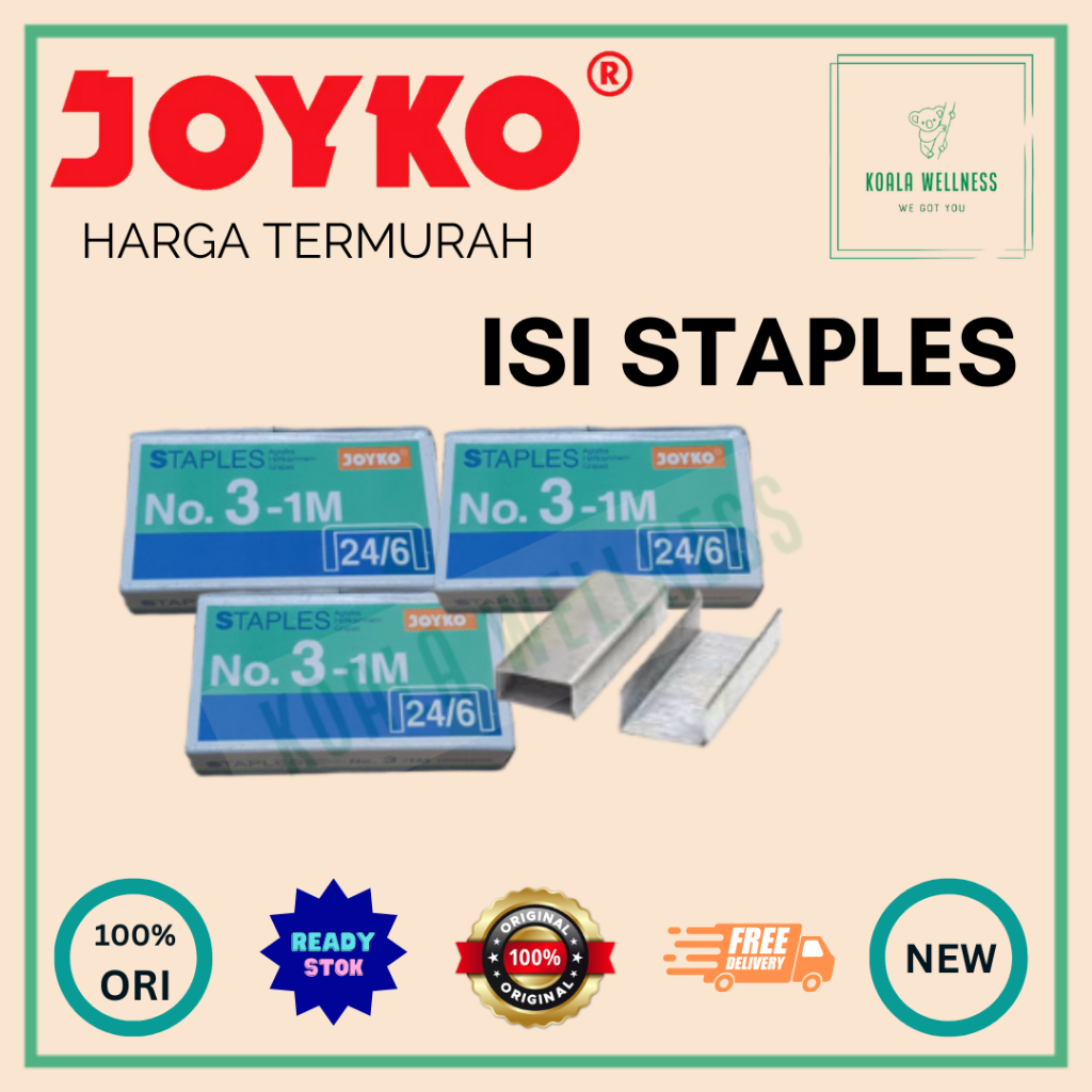 

Joyko Staples / Isi Staples No 3 No.3 24/6