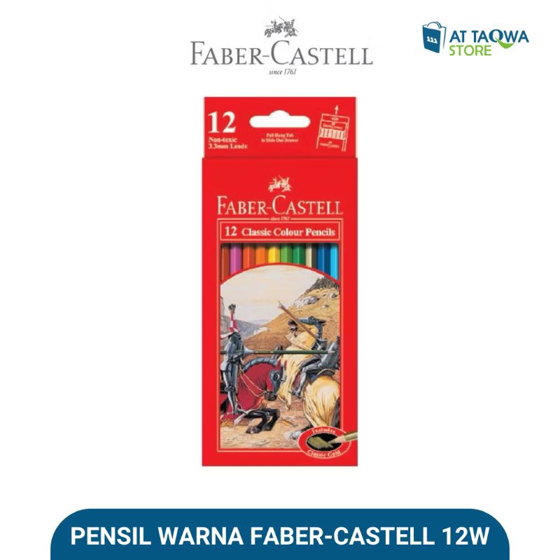 

Faber-Castell Pensil Warna Classic Colour Pencil Set 12 Panjang