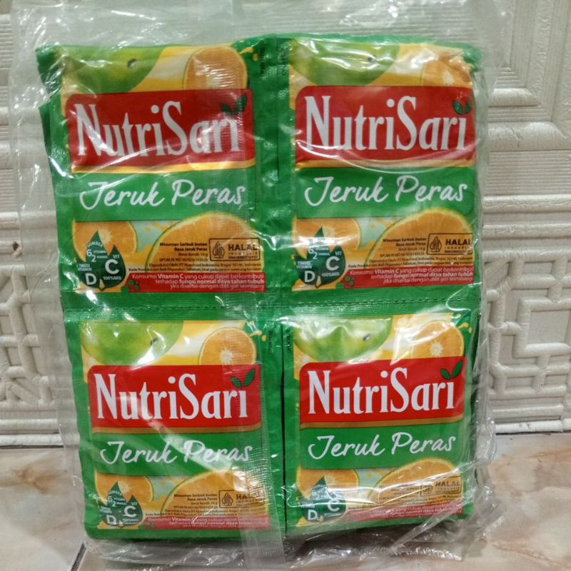 

Nutrisari jeruk peras 40sachet@14gr
