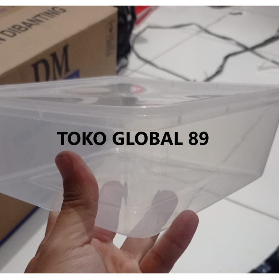 (3 PCS)Thinwall Square 2000ml/ Food Container Besar/Food Box/Kotak Makan 2000ml