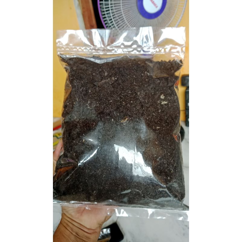 

bubuk cookies crumbs, remahan biscuit kasar toping minuman dan makana