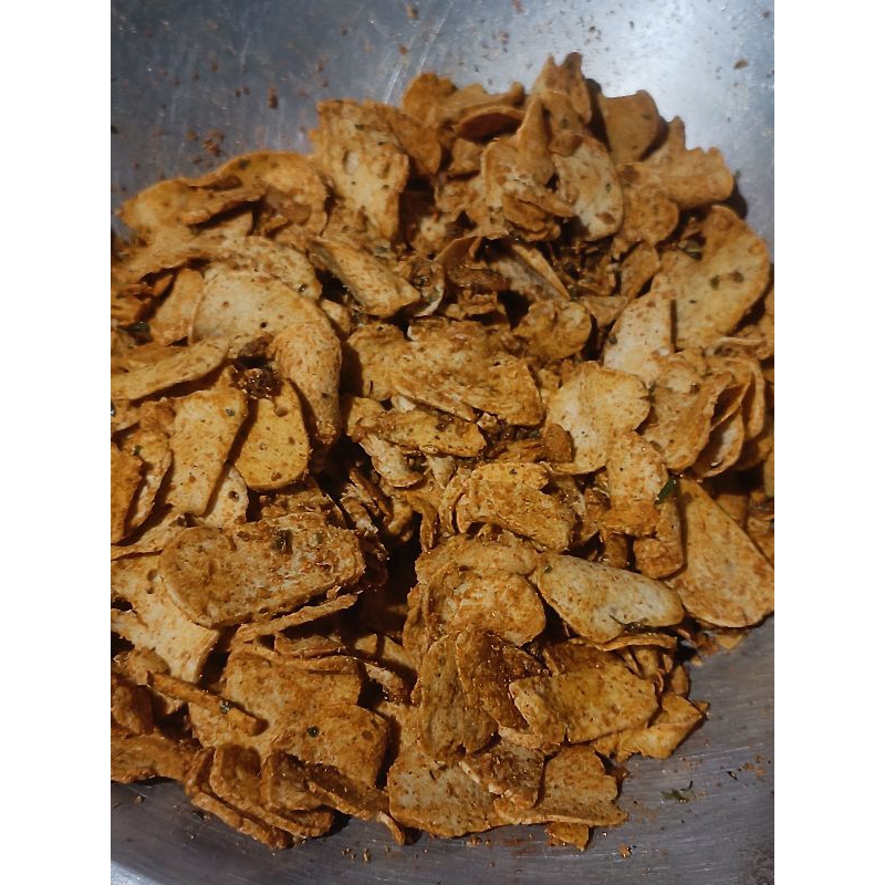 

Basreng Koin 200gr Kemasan Plastik Pouch Klip Tebal