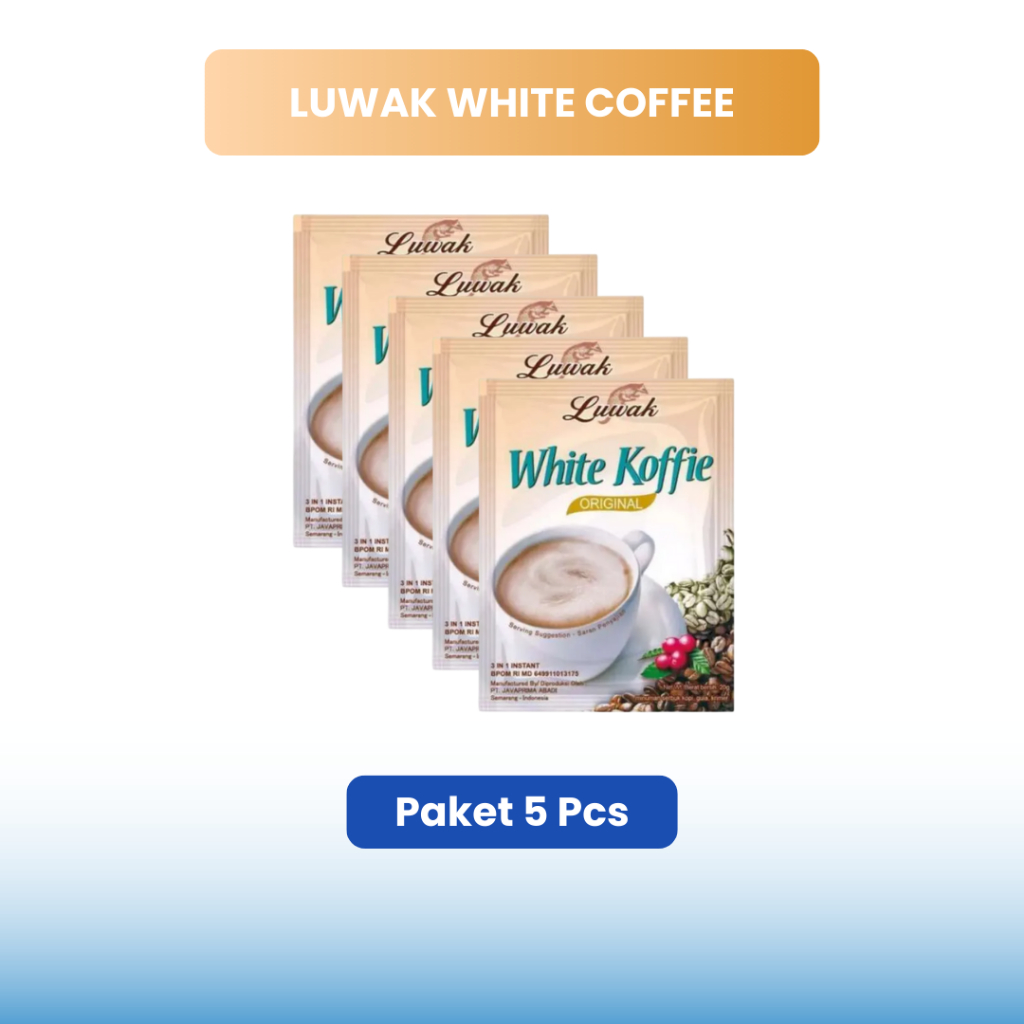 

Jual Luwak White Coffee Paket 5 Pcs