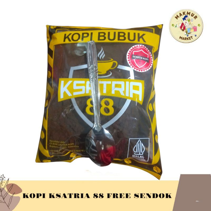 

kopi ksatria 88 free sendok