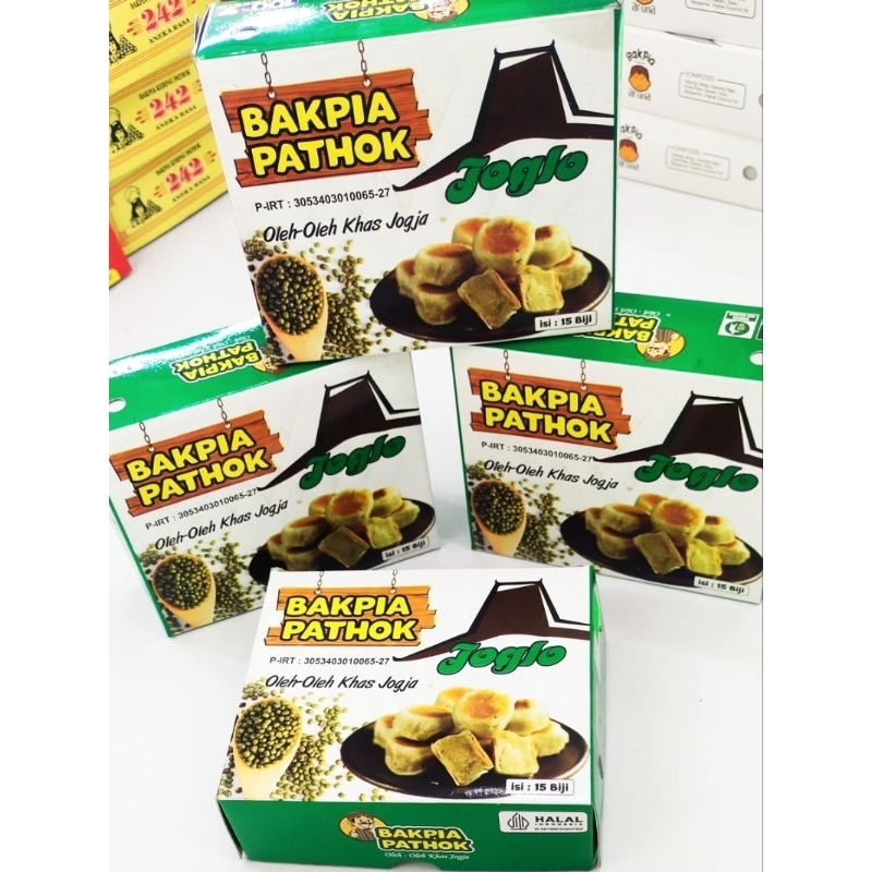 

Bakpia Pathok Basah JOGLO Rasa Kacang Hijau Isi 15