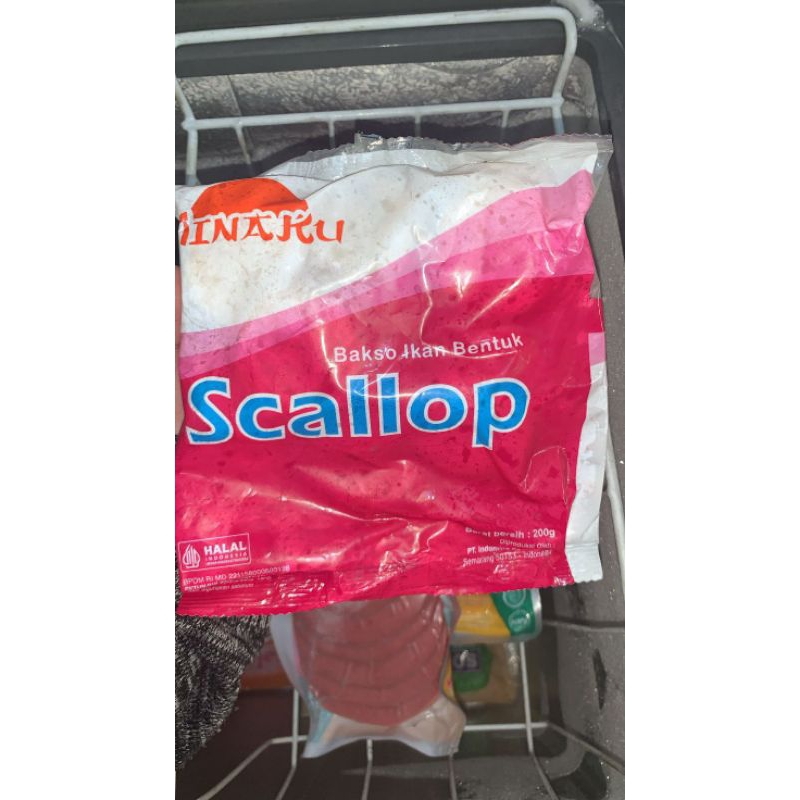 

minaku bakso ikan bentuk scallop 200gr