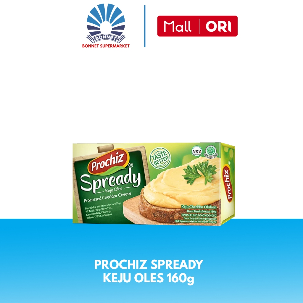 

Prochiz Spready Keju oles 160g 8997014450155