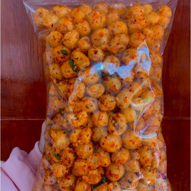 

Cimol Kering Pedas Daun Jeruk 1kg – Camilan Renyah Pedas / Endog Lewo