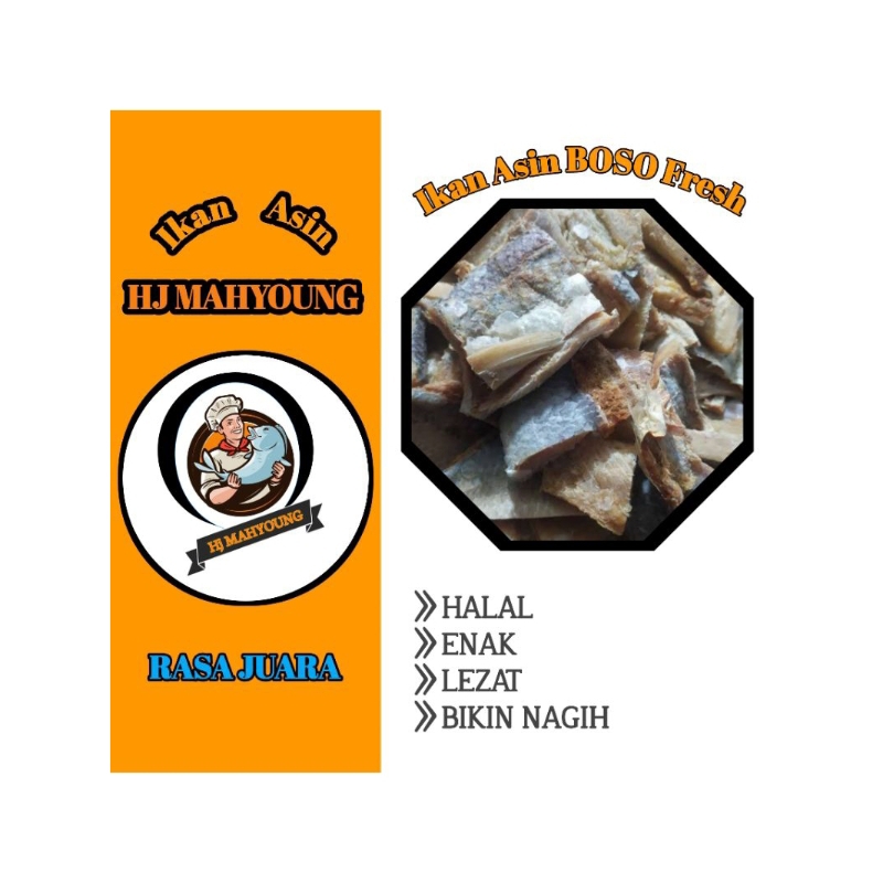 

ikan asin BOSO /GABUS LAUT 500gr