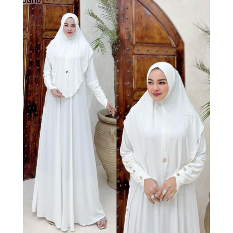 Quint Syari Gamis Syari Mewah Original Jersy Korea Import