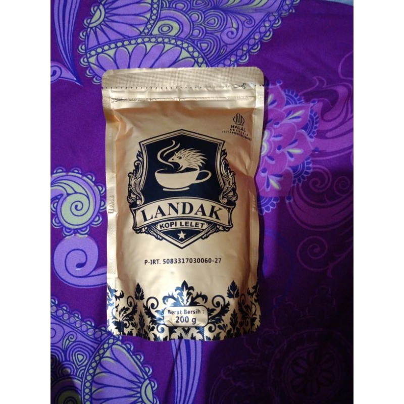 

kopi landak kopi lelet khas lasem