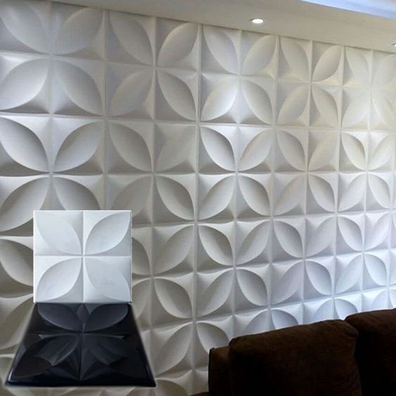 wall panel gypsum jember...wall panel motif daun