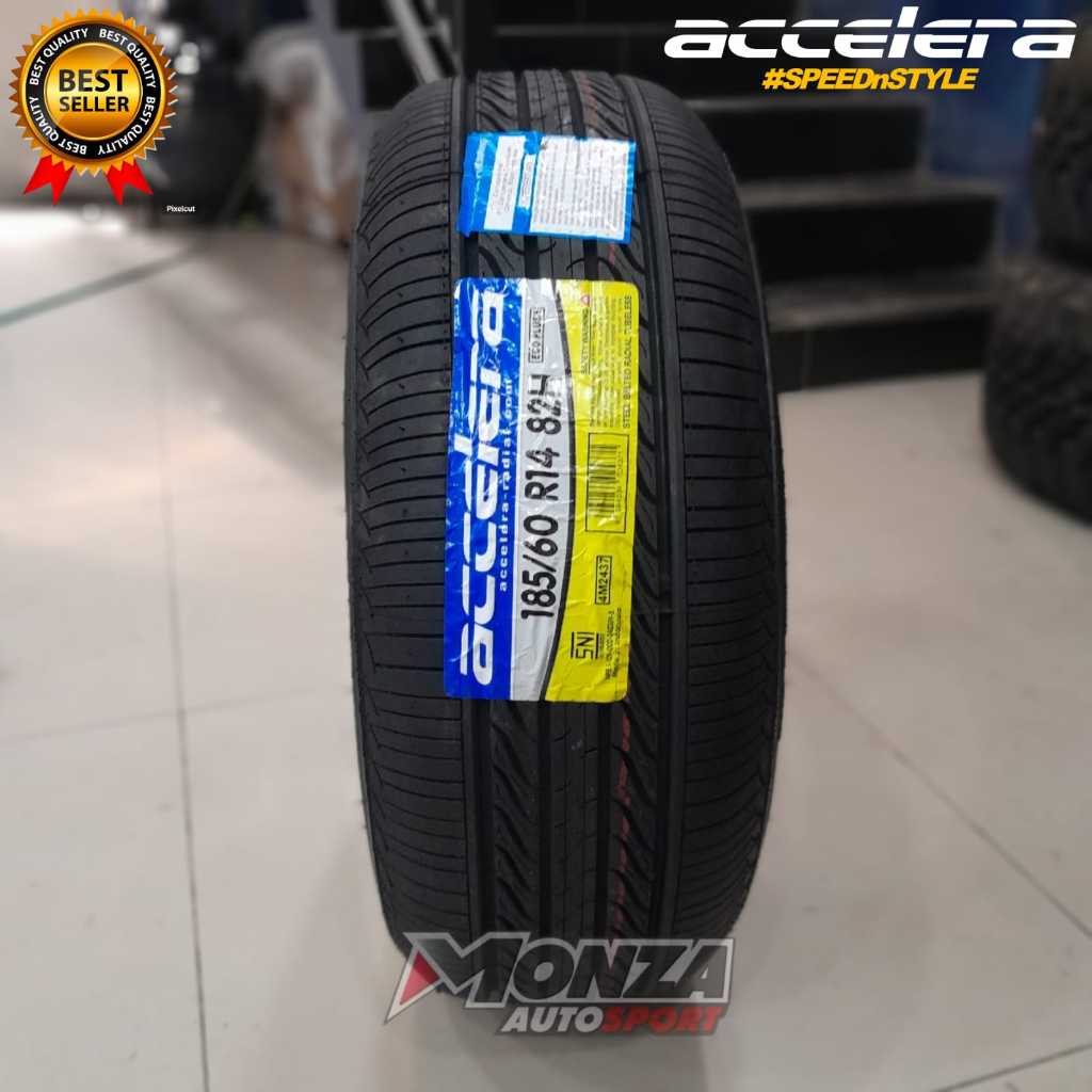 Ban mobil Accelera Ecoplush ukuran 185/60 R14 ban mobil tubeles