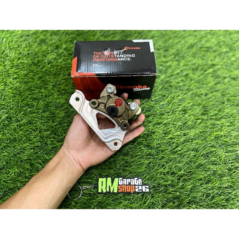 kaliper brembo 2p mini cnc thailand +breket beat/scoopy/vario/genio/spacy & mio/mio soul/fino uk dis