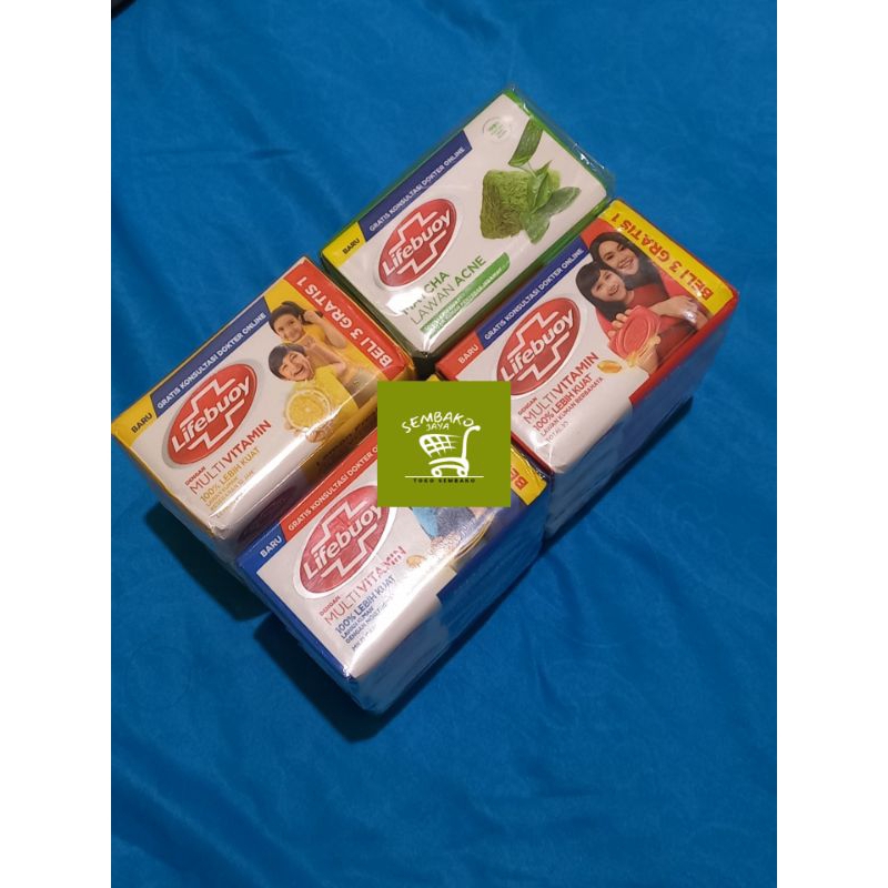 Sabun Batang Lifebuoy Multivitamin isi 4