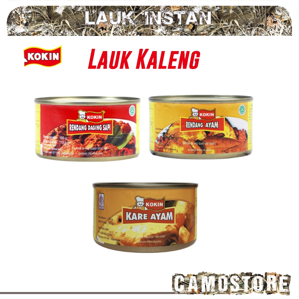 

Lauk Instan Kaleng Rendang Sapi Opor Ayam Kare Ransum Mendaki Camping Piknik