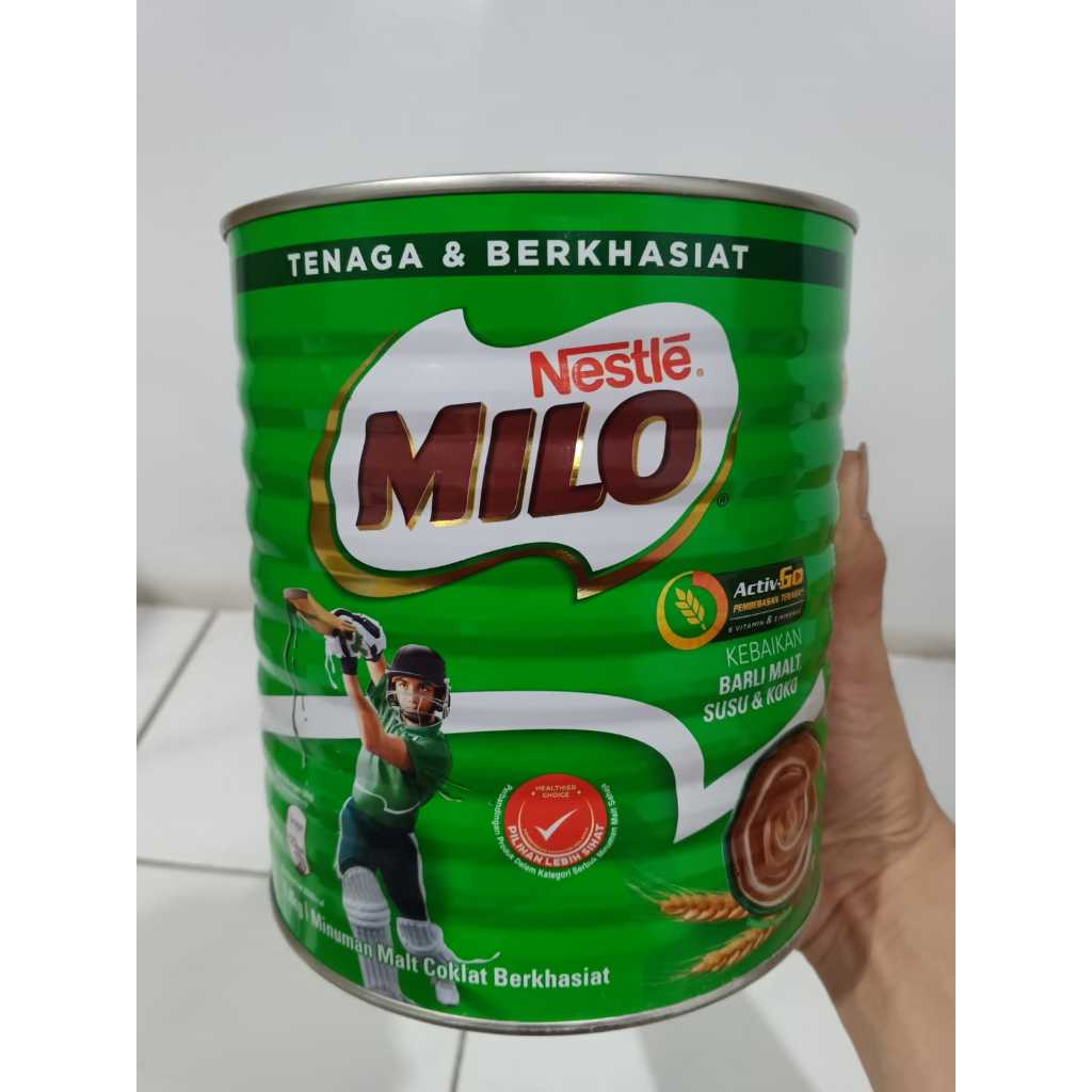 

Milo Kaleng 1.4 KG - 1400GR Original Malaysia Minuman Cokelat