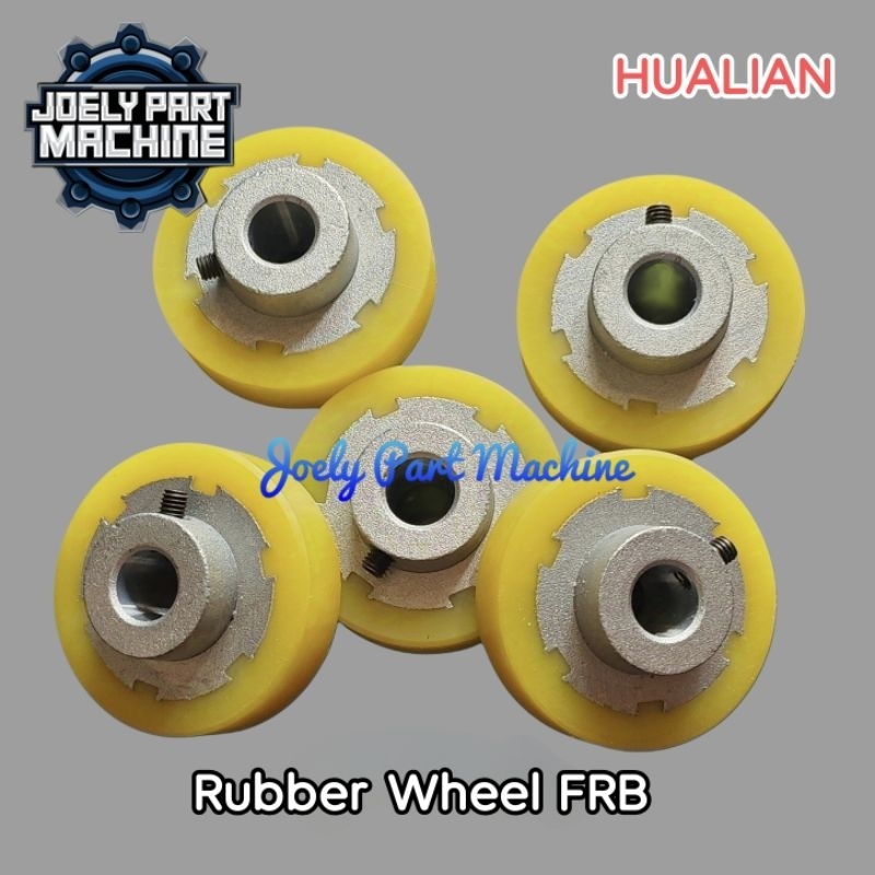 Rubber Wheel Mesin Continous Band Sealer FRB Hualian