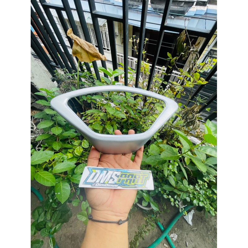 COVER SPIDOMETER SUPRA X 125 Silver Garnis Spidometer supra x 125