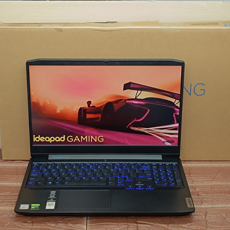 Laptop Lenovo Ideapad GAMING 3 Intel Core i5-10300H RAM 8GB SSD 512GB GTX 1650 Ti GEN10