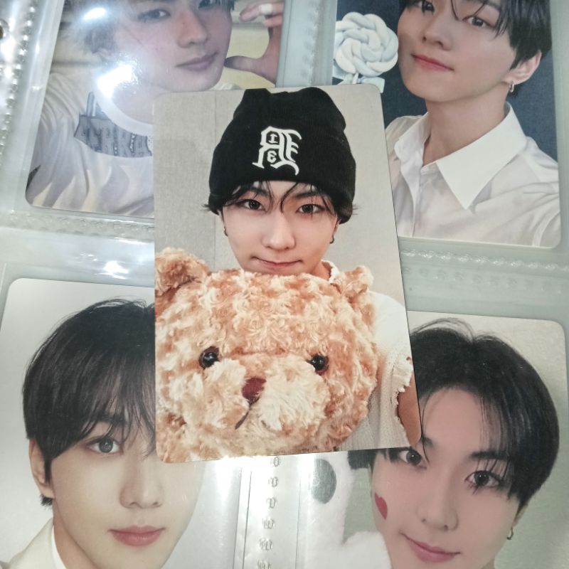 [ready] pc / photocard jungwon enhypen yzy ru teddy bear yizhiyu romance untold r4