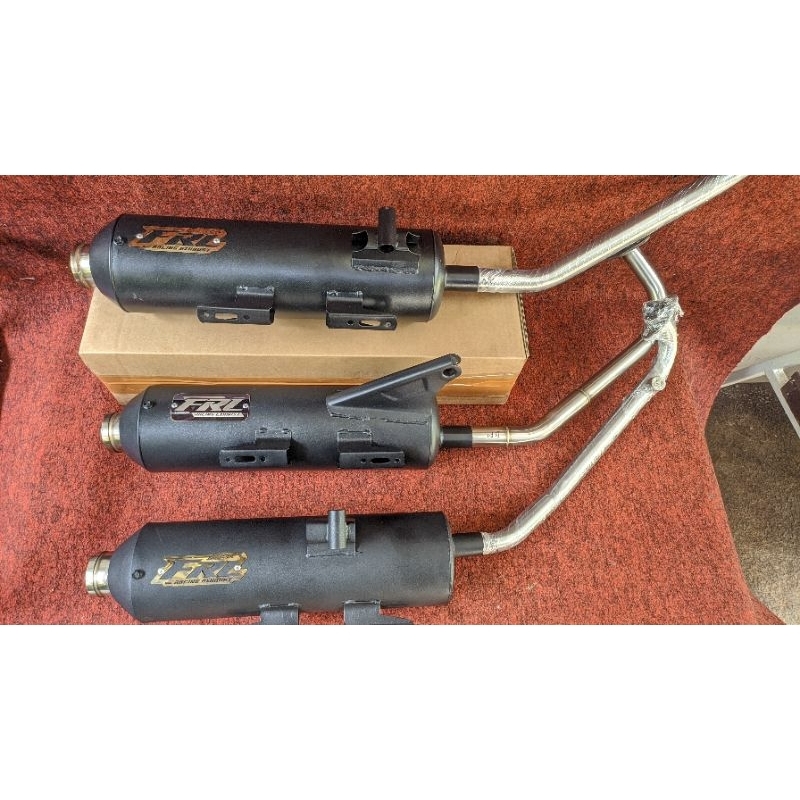 Knalpot Aerox Standar Racing Original FRL RACING EXHAUST