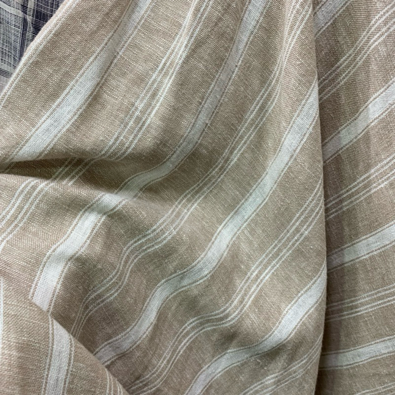 Kain cotton linen - Bahan Kain katun linen premium - Kain linen motif  - Kain katun motif - Kain kat