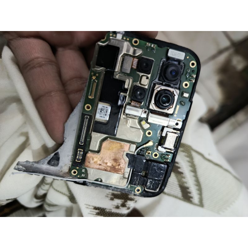 Mesin Oppo Reno 4 minus soket Plaksibel Penghubung Lcd