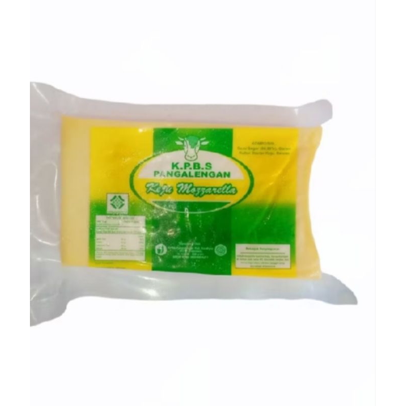 

MOZARELLA KBPS PANGALENGAN KEMASAN 250 GR HALAL/ KEJU BLOK PANGALENGAN