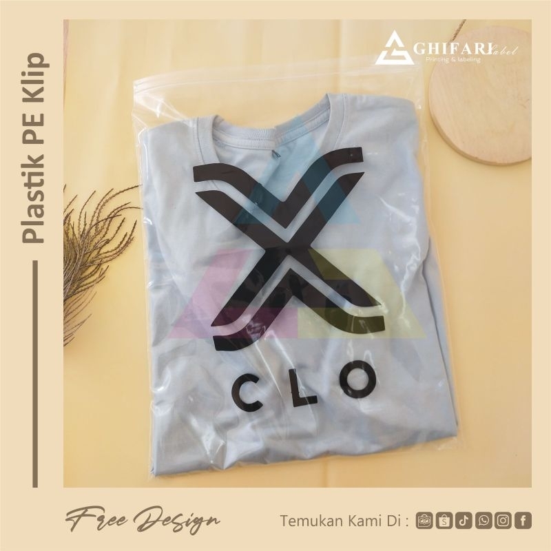 20x30cm Zipper lock bening sablon custom/min 100 pcs/kantong plastik,plastik packing pakaian,plastik