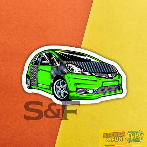 

Stiker Sticker Vinyl Laminasi HONDA JAZZ GE8 Vol 9