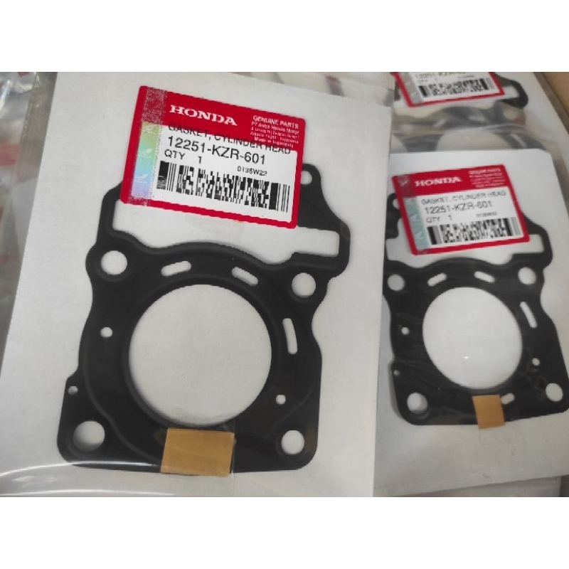 GASKET, CYLINDER  HEAD-12251-KZR-601- vario 125 lama vario 125 new original