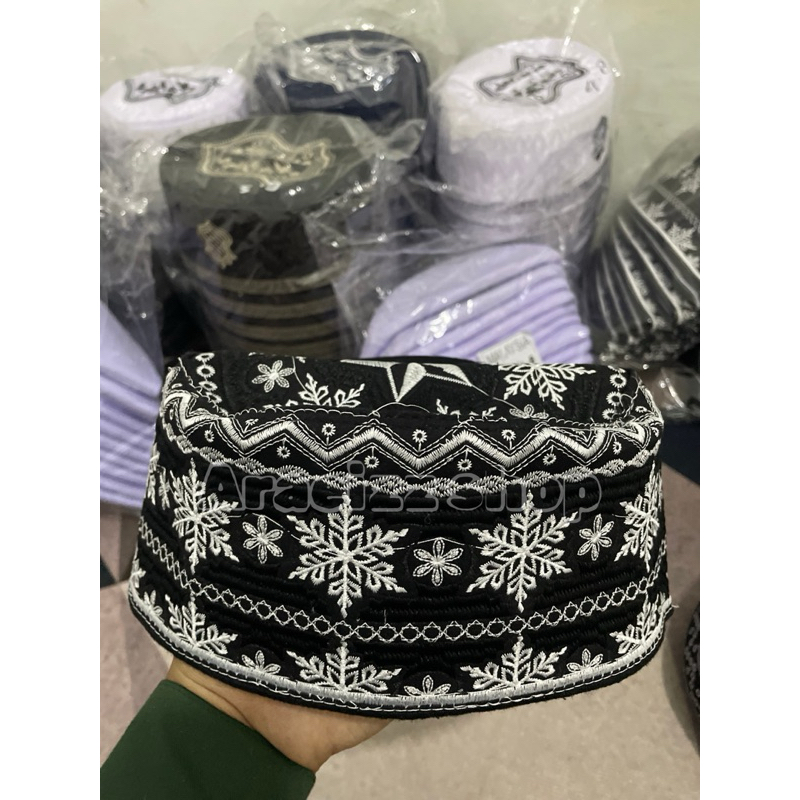Peci oman banglades tinggi peci santri temboro premium