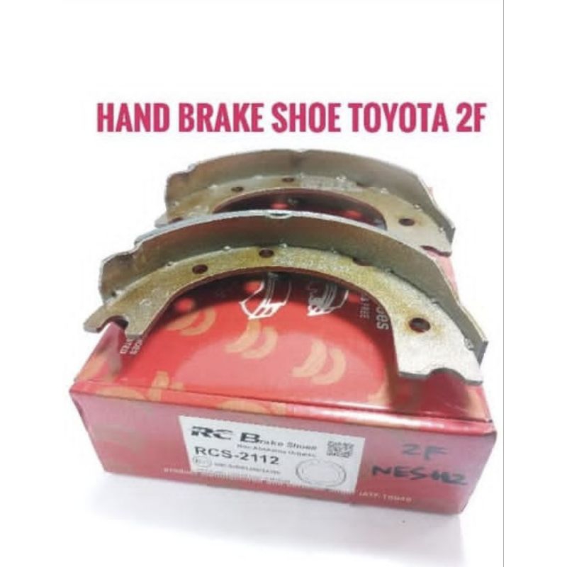 Hand Brake Shoe Toyota 2F Kampas Rem Tangan Toyota Fj40 Merk RC RCS-2112
