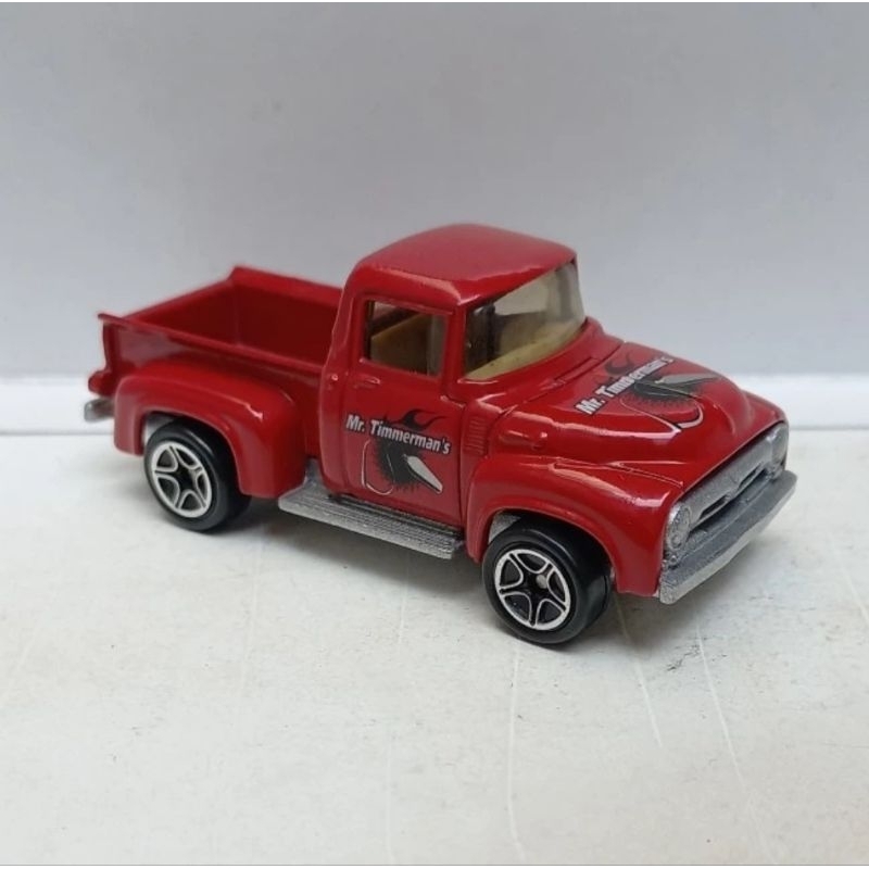 matchbox 1956 56 ford pickup pick-up loose diecast red (t)