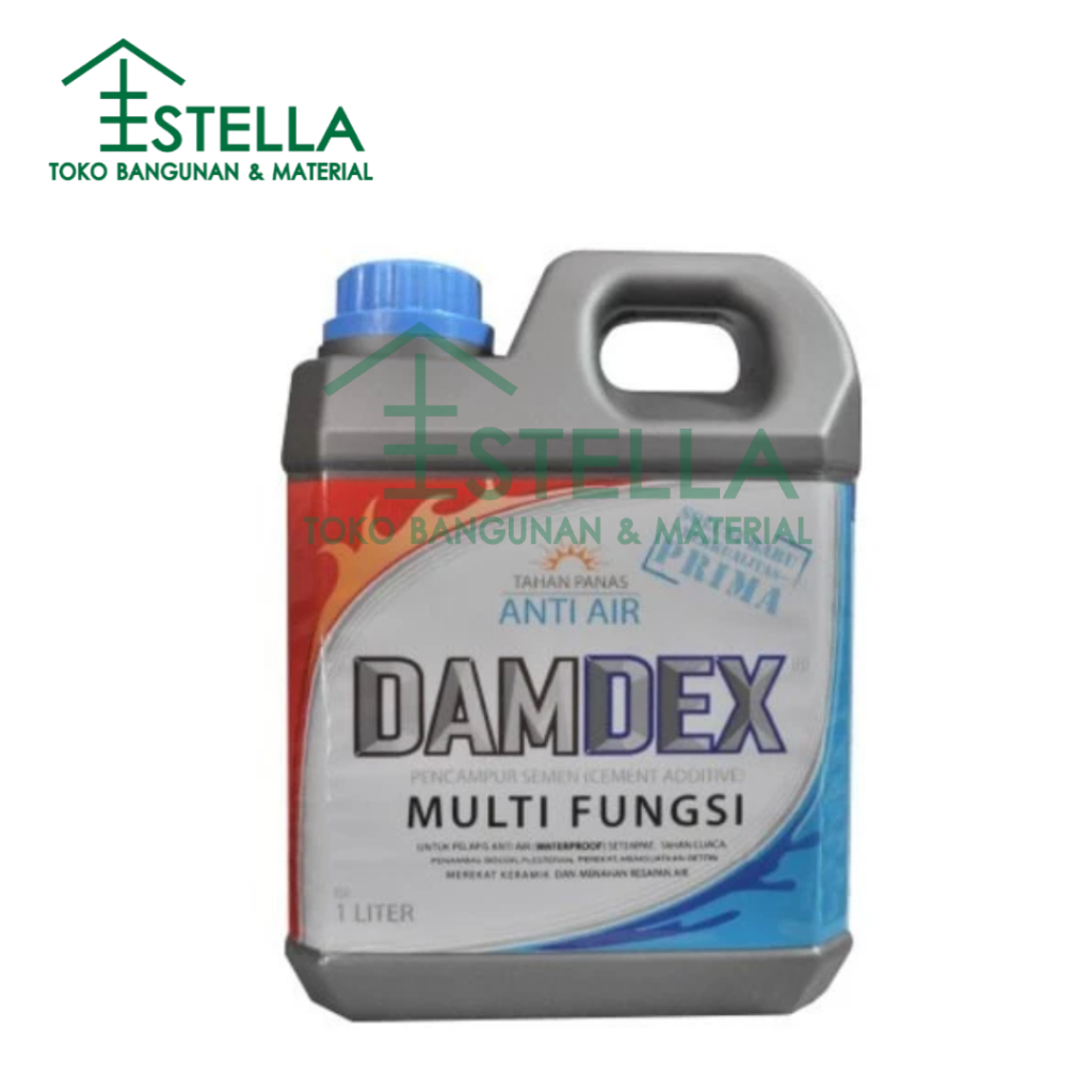 DAMDEX PENGERAS COR BETON ANTI BOCOR PELAPIS BAK KOLAM AN / DAMDEX Multi Fungsi -1 Liter (Obat Cor)